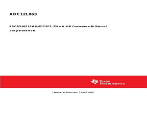 ADC12L063CIVY/NOPB.pdf