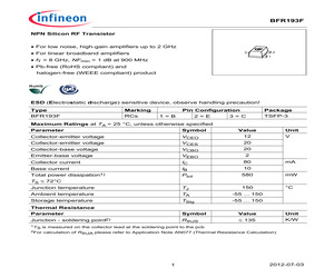 BFR193F E6327.pdf