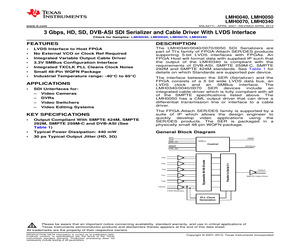 LMH0340SQ/NOPB.pdf