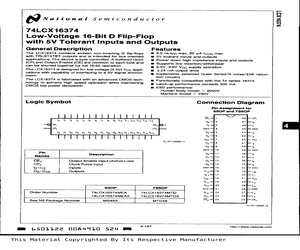 74LCX16374MTDX.pdf