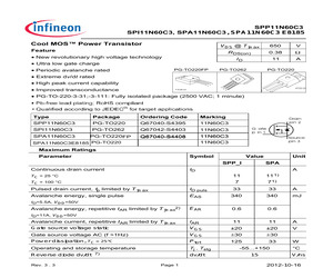 SPA11N60C3E8185.pdf