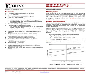 XC95144-10PQ160I.pdf