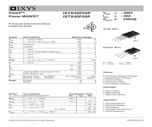 IXTK40P50P.pdf