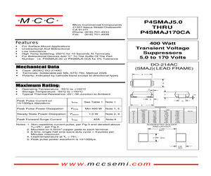 P4SMAJ43CA.pdf