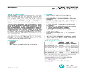 MAX16904RATB50/V+T.pdf