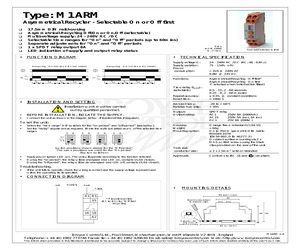 M1ARM 24-240VAC/DC 60MINS.pdf