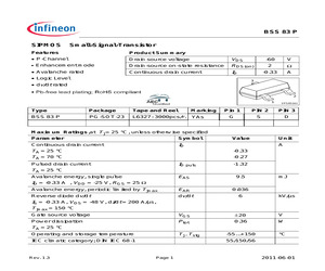 BSS83P E6327.pdf