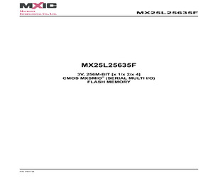 MX25L25635FMI-10G/T&R.pdf