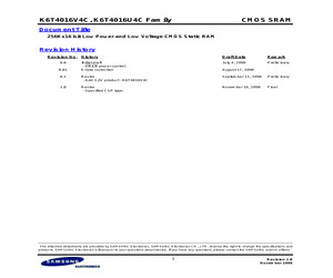 K6T4016V4C, K6T4016U4C FAMILY.pdf