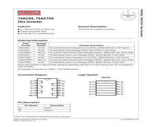 74AC04SC.pdf