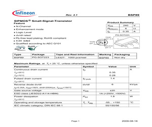 BSP89 E6327.pdf