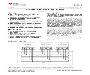 DS91M047TMAX/NOPB.pdf