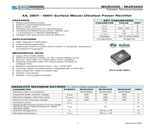 MUR460SHR7G.pdf