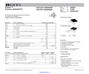 IXTA12N50P.pdf