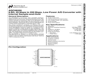 ADC08200CIMT/NOPB.pdf