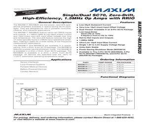 MAX9620AXK+T.pdf