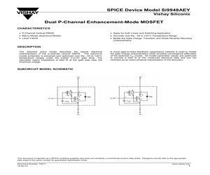 SI9948AEY SPICE DEVICE MODEL.pdf