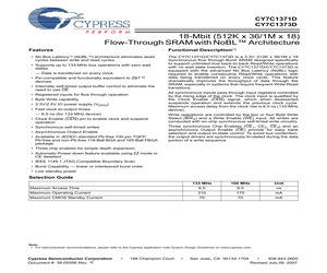 CY7C1371D-100AXC.pdf