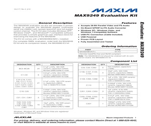 MAX9249EVKIT+.pdf