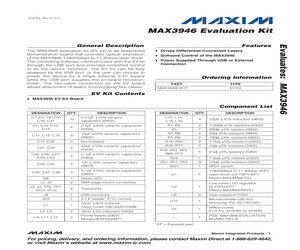 MAX3946EVKIT+.pdf