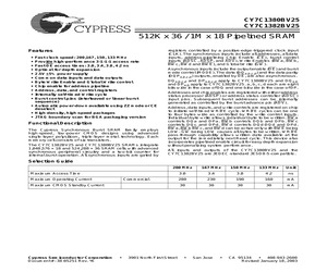 CY7C1380BV25-150BGC.pdf