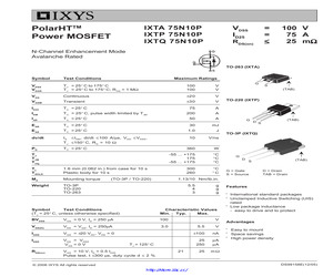 IXTA75N10P.pdf