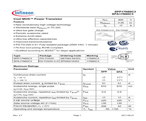 SPA17N80C3XKSA1.pdf