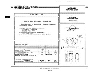 MRF421MP.pdf