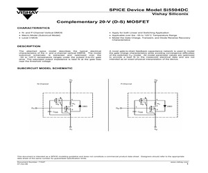 SI5504DC SPICE DEVICE MODEL.pdf