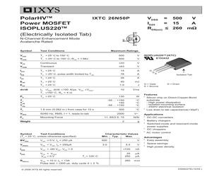 IXTC26N50P.pdf