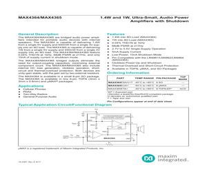 MAX4364ESA/V+.pdf