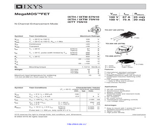 IXTH67N10.pdf