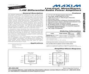 MAX9719AETE+T.pdf