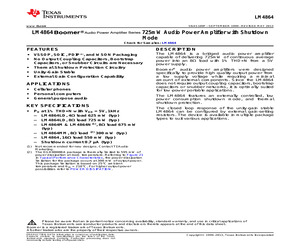 LM4864MM/NOPB.pdf