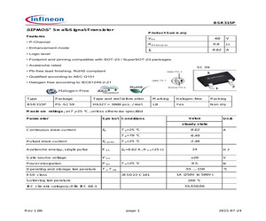 BSR315PH6327XTSA1.pdf