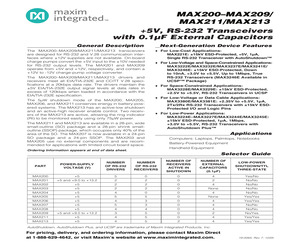 MAX203CWP+TG104.pdf