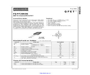 FQPF20N06.pdf