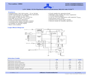 AS7C33256NTD32/36A.pdf