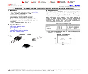 LM78M05CDT/NOPB.pdf