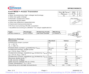 SPW21N50C3FKSA1.pdf