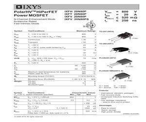 IXFH20N80P.pdf