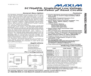 MAX6384LT41D1+T.pdf