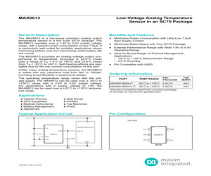 MAX6613MXK+TG103.pdf