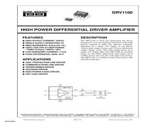 DRV1100U/2K5.pdf