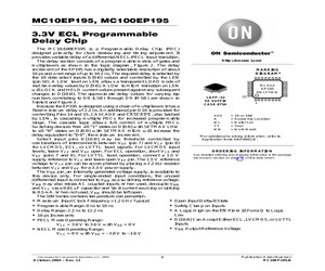 MC10EP195.pdf