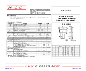 2N6292.pdf