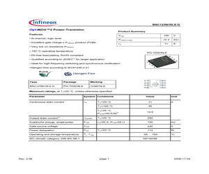 BSC123N10LSGATMA1.pdf