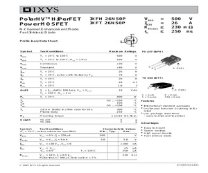 IXFT26N50P.pdf