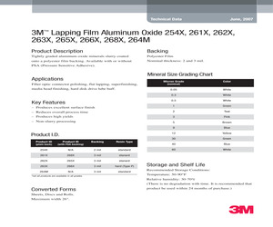 .3MIC 3M261X SHEET 3X6