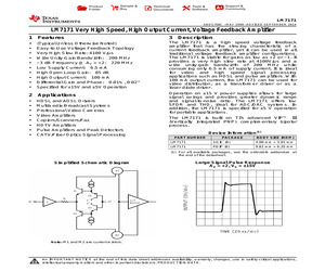 LM7171BIMX/NOPB.pdf